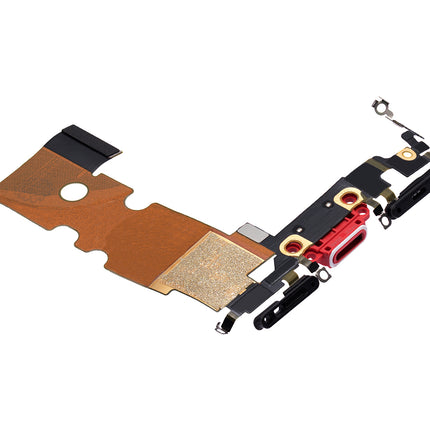 For iPhone SE(2020) Charge Port Flex Cabe Red(Aftermarket Plus)(SKU:1326579)