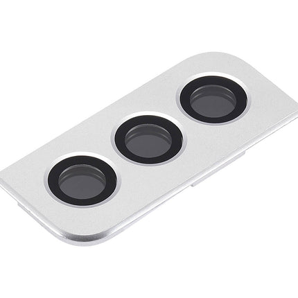 For Samsung Galaxy S21 Camera Lens With Frame/Sticker Silver(Premium OEM)(SKU:1475109)