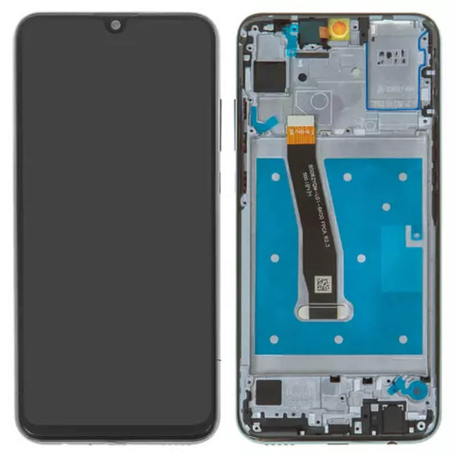 For Honor 20 lite LCD Assembly with Frame Black(Refurbished)(SKU:1482100)