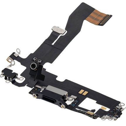 For iPhone 12 / 12 Pro Charge Port Flex Cable Black (Refurbished)***DE Warehouse***(SKU:1530790)