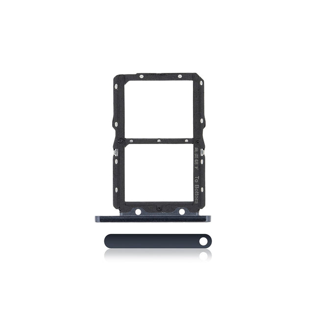 For Honor 20 Sim Card Tray/Dual Sim Card Black(Premium OEM)(SKU:1479703)