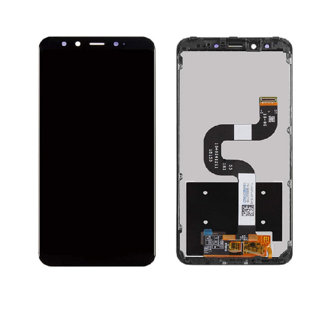 For xiaomi 6X/A2 | LCD Assembly With Frame | Black(Refurbished)