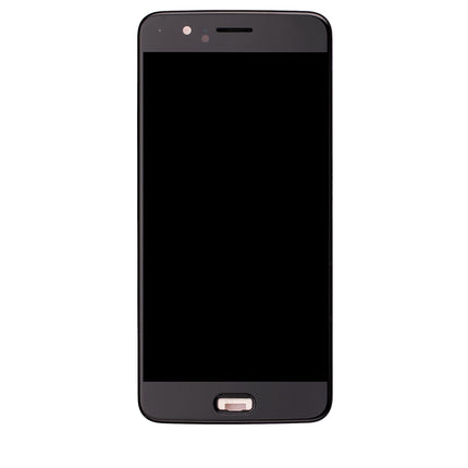 For Oneplus 5 LCD Assembly With Frame Black(Premium OEM)(SKU:1476594)