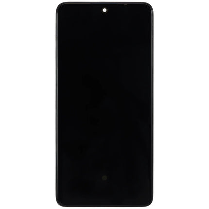 For Xiaomi Redmi Note 14 4G OLED assembly with Frame Black / Small Panel (Aftermarket Plus) (SKU:1564672)
