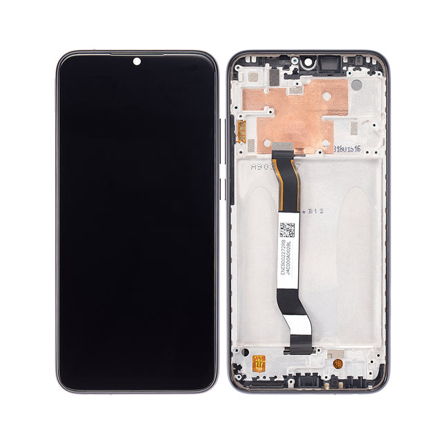 For Xiaomi Redmi Note 8 | LCD Assembly With Frame | Black(Refurbished)