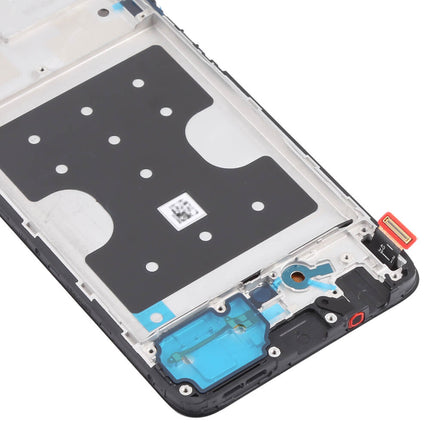 For Realme 7 Pro OLED assembly with Frame Black(Refurbished)(SKU:1496384)