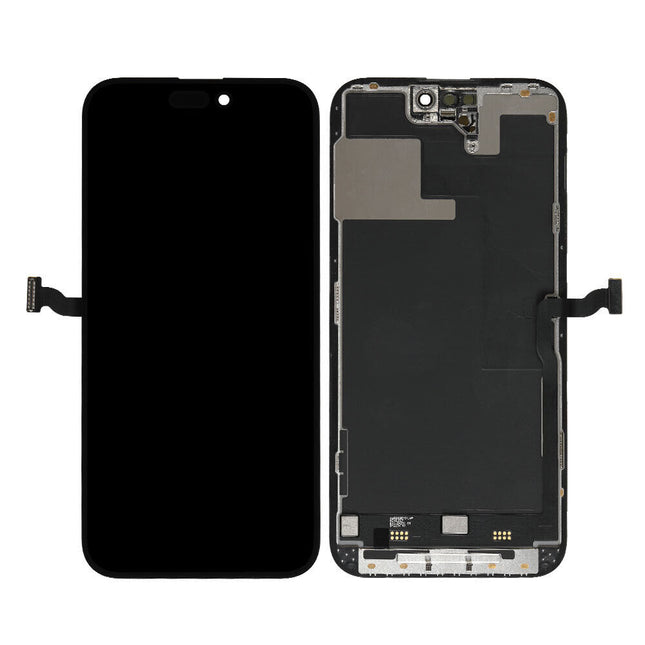For iPhone 14 Pro Max RJ / with changeable IC / 120HZ / OLED Assembly / Soft OLED COF (Aftermarket Plus)(SKU:1560230)