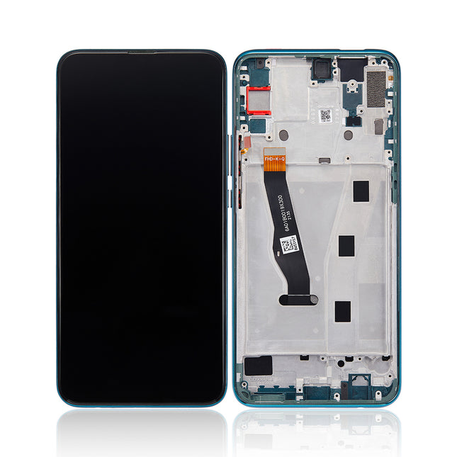 For Huawei P Smart Z/Y9 Prime 2019 | LCD Assembly With Frame | Green(Refurbished)