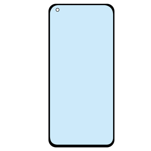 For Xiaomi Mi 11 | Front Glass Lens With OCA | Black(Aftermarket Plus)