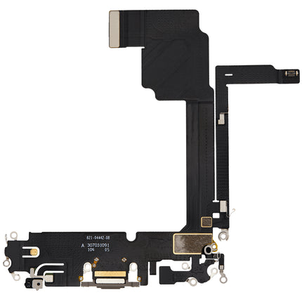 For iPhone 15 Pro Max Charge Port Flex Cable Gray (Premium OEM)(SKU:1531103)