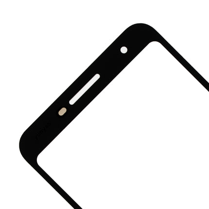 For Google Pixel 3A Front Glass Lens/With OCA Black (Aftermarket)(SKU:1502160)