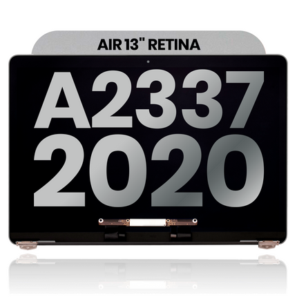 For MacBook Air 13-inch 2020 M1 A2337 / LCD with Front Cover / space gray (Refurbished)(SKU:1562921)