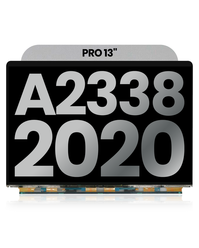 For MacBook Pro 13-inch 2020 M1 / 2022 M2 A2338 / only LCD Panel / universal color (Refurbished)(SKU:1564523)