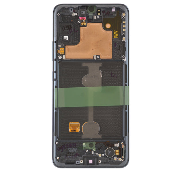 For Samsung Galaxy A90 5G/A908 OLED assembly with Frame Black (SKU:1564474)