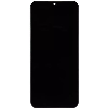 For Realme Narzo 50i Prime LCD assembly with frame Black (Refurbished) (SKU:1563761)
