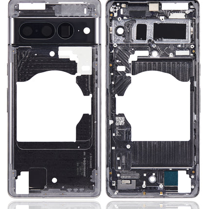 For Google Pixel 7 Pro Middle Frame/With Side Key Black (Premium OEM)(SKU:1561516)