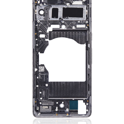 For Google Pixel 7 Pro Middle Frame/With Side Key Black (Premium OEM)(SKU:1561516)