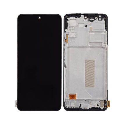 For Xiaomi Poco X5 OLED assembly with frame Black (Refurbished) (SKU:1563717)