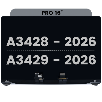 For MacBook Pro 16-inch 2026 A3428 A3429 / LCD with Front Cover / silver (Refurbished)(SKU:1578410)
