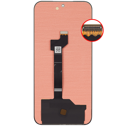For Honor 400 5G OLED Assembly Black (Aftermarket)(SKU:1578778)