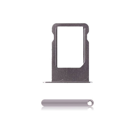 For iPhone 6 | Sim Card Tray | Black(Premium OEM)
