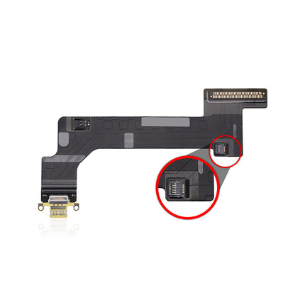 For iPad 10  ( 2022 )  Charge Port Flex Cable/Cellular Version/A2696  |  Yellow ( Premium OEM ) 