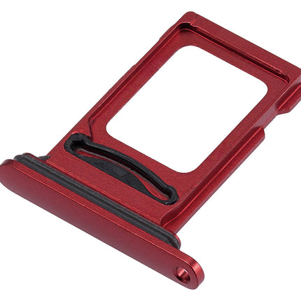 For iPhone XR Sim Card Tray/Dual Sim Card Red(Premium OEM)(SKU:1091416)
