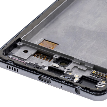 For Samsung Galaxy A72 4G/A7254G OLED Assembly With frame / black  / Orignal display window/A+A (Aftermarket Plus)(SKU:1530830)