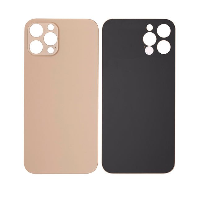 For iPhone 12 Pro | Lens for back cover/Big Camera Hole/No Logo | Gold(Aftermarket Plus)