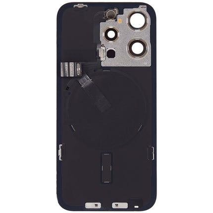 For iPhone 15 Pro Lens for back cover With bracket and back camera lens / Magnetic White (Aftermarket Plus)(SKU:1555165)
