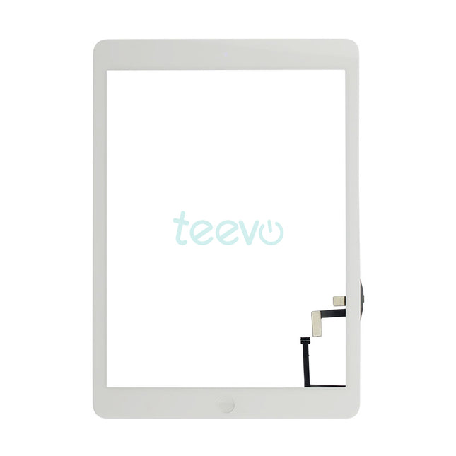 For iPad Air 1/iPad 5 | Touch/Digitizer with camera bracket/adhesive | White(Refurbished)