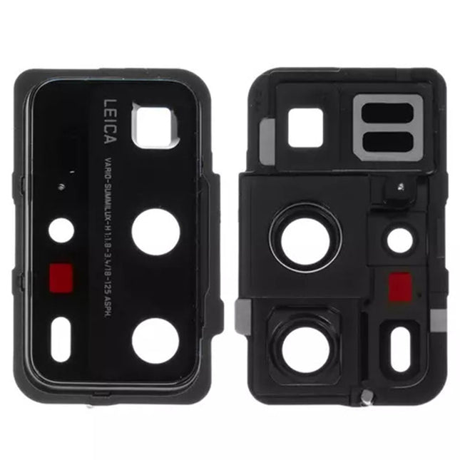 For Huawei P40 | Camera Lens With Frame/Sticker | Black(Premium OEM)