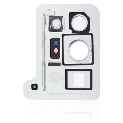 For Samsung Galaxy Note 20 Ultra 5G Camera Lens With Frame/Sticker White(Premium OEM)(SKU:1479906)