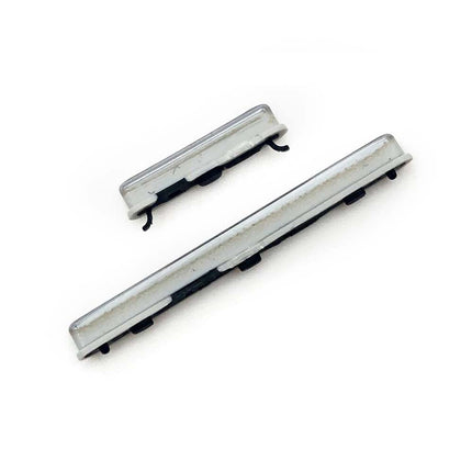For Samsung Galaxy A51/A515  |  Side Key Set  |  Silver ( Premium OEM ) 