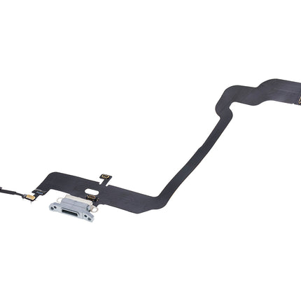For iPhone Xs Charge Port Flex Cabe White(Premium OEM)(SKU:1337194)