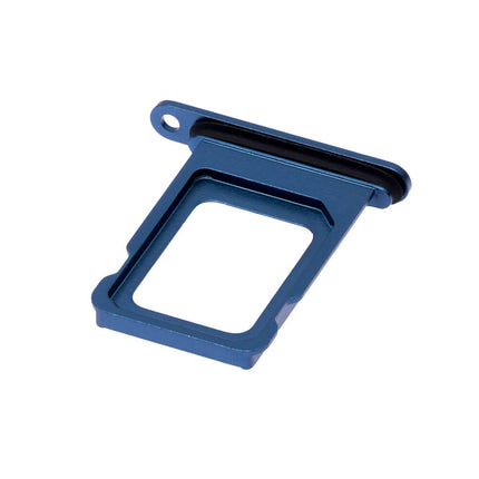 For iPhone 13 Sim Card Tray/Dual Sim Card Blue(Premium OEM)(SKU:1478711)