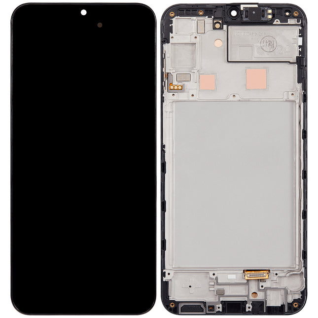 For Samsung Galaxy A24 4G | LCD Assembly With Frame / OLED | Black (Aftermarket Plus£©)