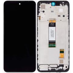For Xiaomi Redmi 12 LCD Assembly With Frame | Black (Refurbished)