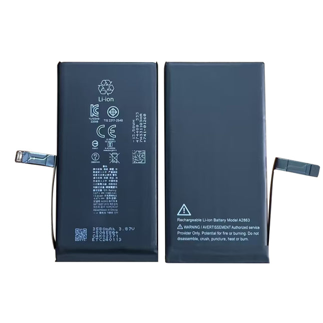 For iPhone 12 / 12 Pro Battery no pop-up window / support run diagnostic (SKU:1562893)