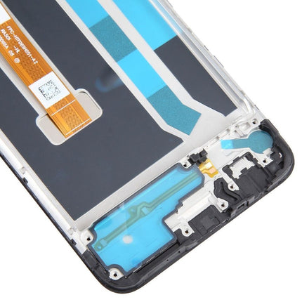 For OPPO A15 LCD Assembly With Frame Black(Refurbished)(SKU:1463929)