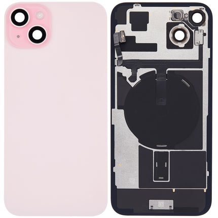 For iPhone 15 Plus Lens for back cover With bracket and back camera lens / Magnetic | Pink (Aftermarket Plus)