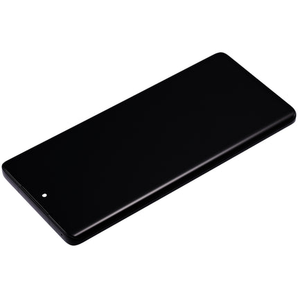 For Motorola Edge 2023 OLED assembly with Frame Black (SKU:1565297)