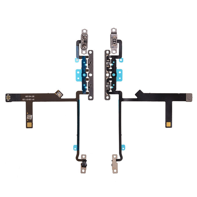 For iPhone Xs | Volume Flex Cable With Clip | (Aftermarket Plus)