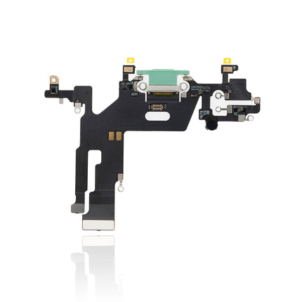 For iPhone 11 Charge Port Flex Cabe Green(Premium OEM)(SKU:1479375)