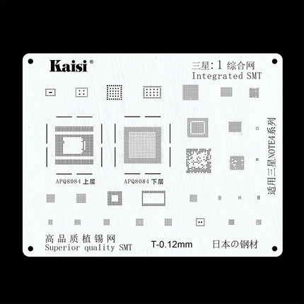 Kaisi | Stencils | 2D Laser Mesh for iPhone 6/6P(A-8)