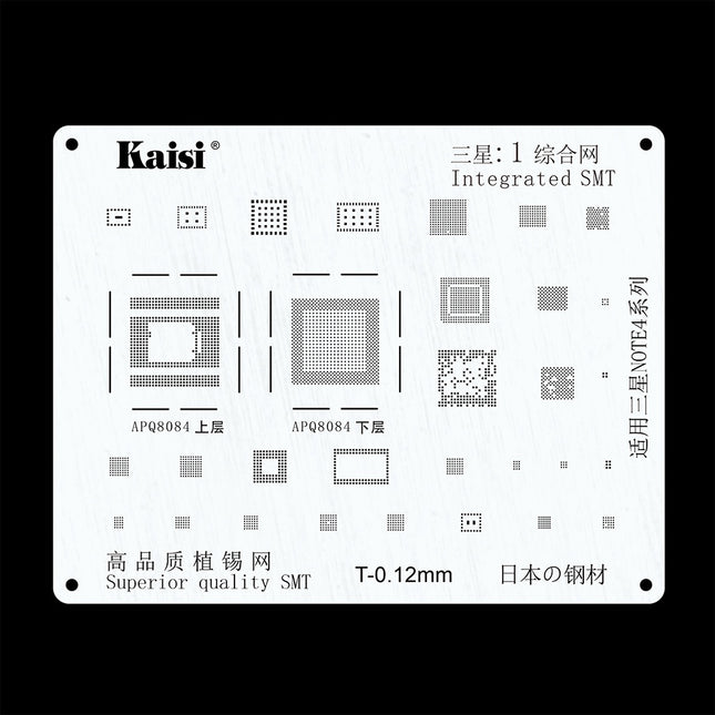 Kaisi | Stencils | 2D Laser Mesh for iPhone 6/6P(A-8)