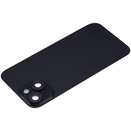 For iPhone 15 Lens for back cover With bracket and back camera lens / Magnetic Black (Aftermarket Plus)(SKU:1555151)