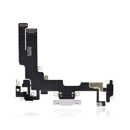 For iPhone 14|Charge Port Flex Cable|Purple(Premium OEM)(SKU:1500535)