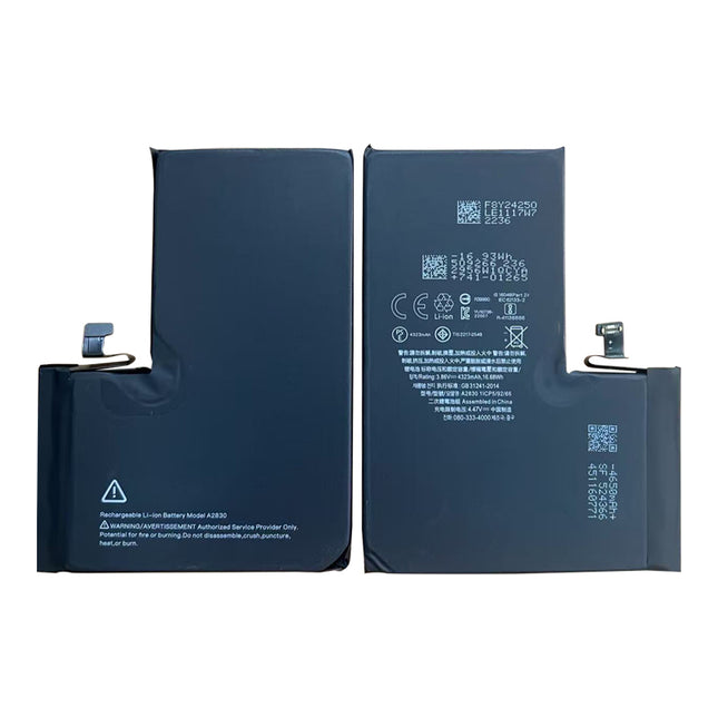 For iPhone 14 pro Battery no pop-up window / support run diagnostic (SKU:1562903)