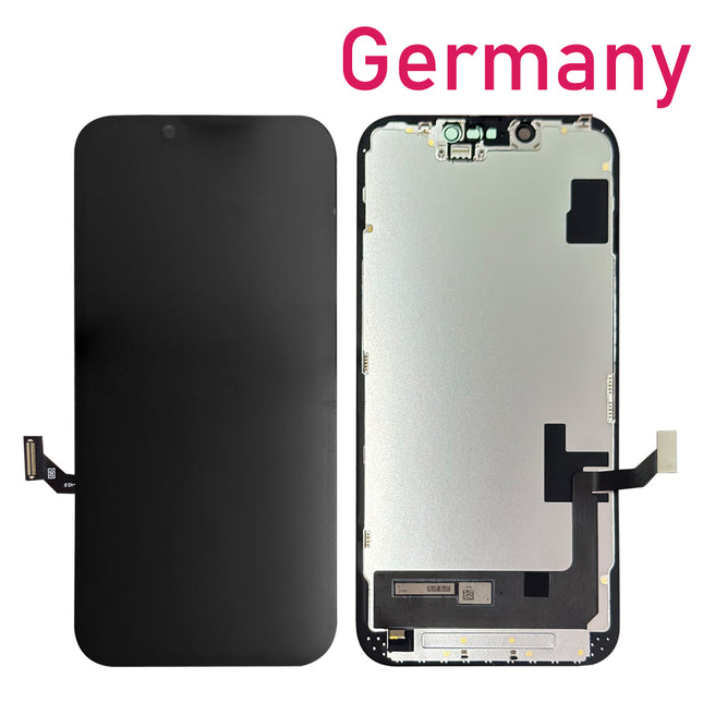 JK * For iPhone 14 | OLED Assembly | Soft OLED | IC Removable | Black ***DE warehouse***